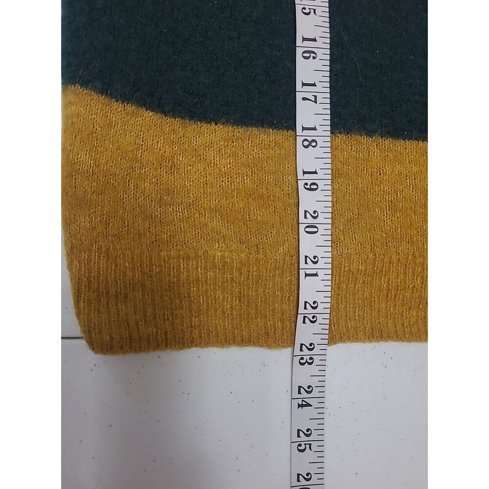 H&M Womens Striped Pullover Sweater Size Small Multicolor Mohair Wool Blend - Picture 7 of 7